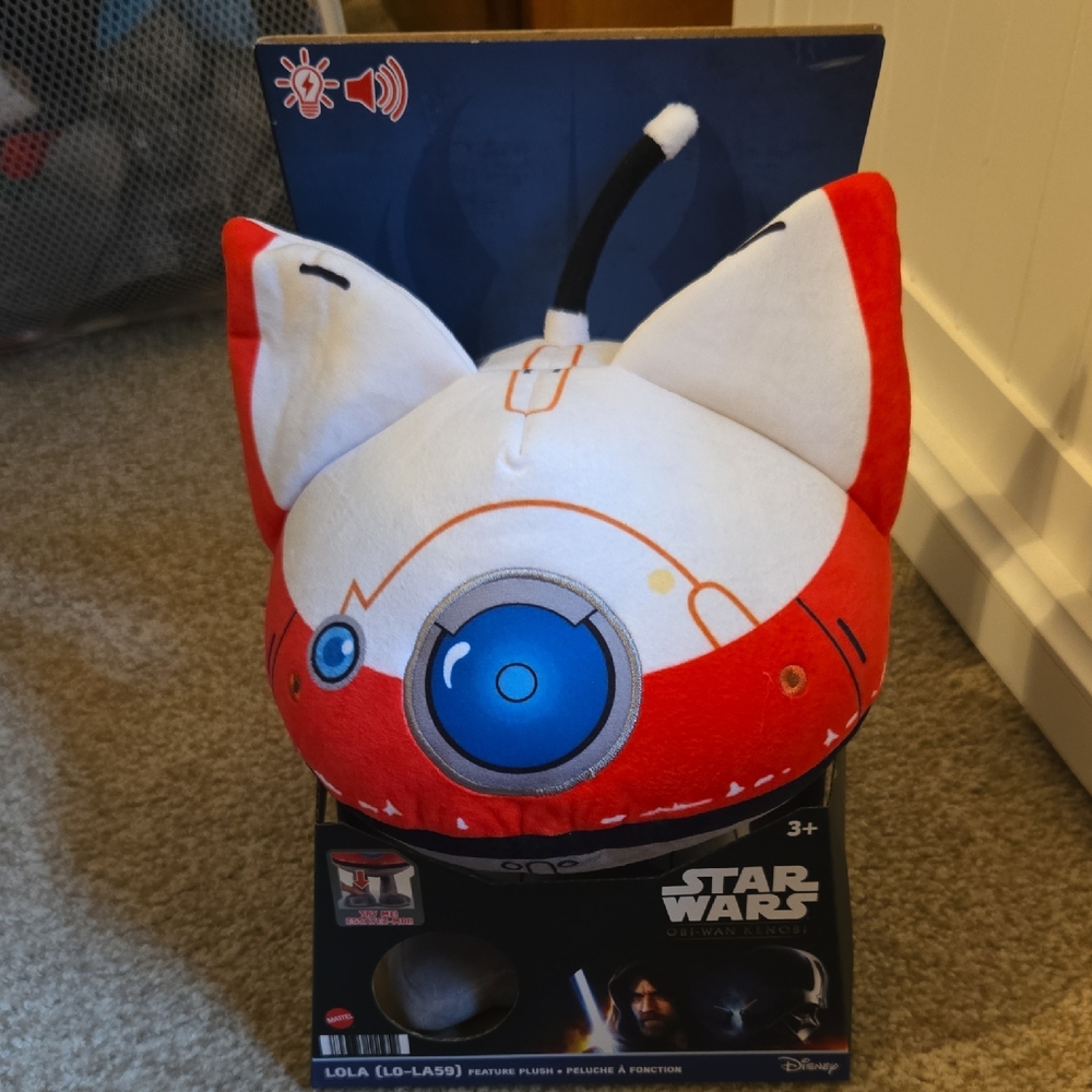 Disney Star Wars Red and White Interactive Toy